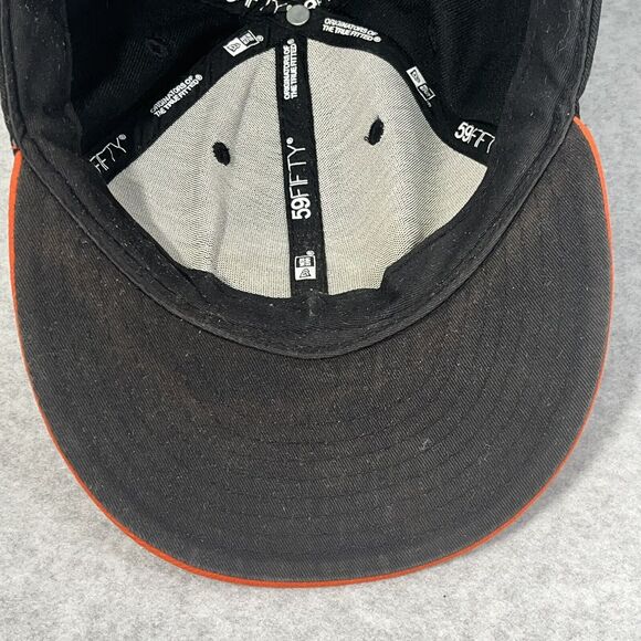Arizona‎ Diamondbacks Hat New Era 59 Fifty Fitted 7 3/8 Black Wool Blend READ - Picture 10 of 14